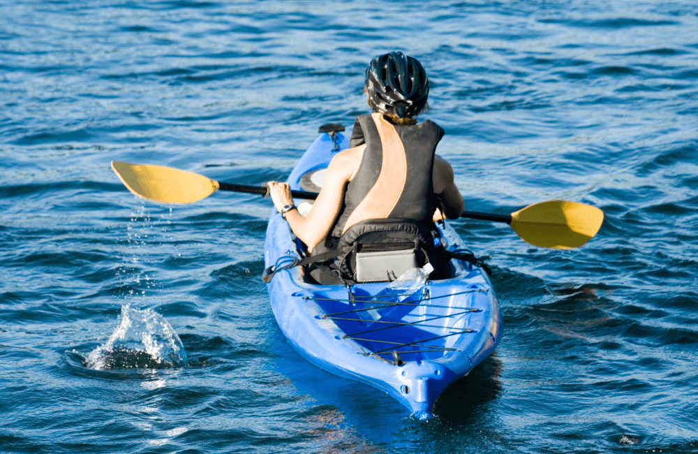 Kayaking Dress With a Drysuit